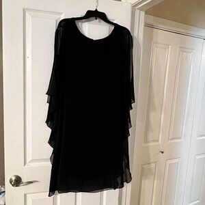 Black Sleeveless Cocktail Dress- Covington brand